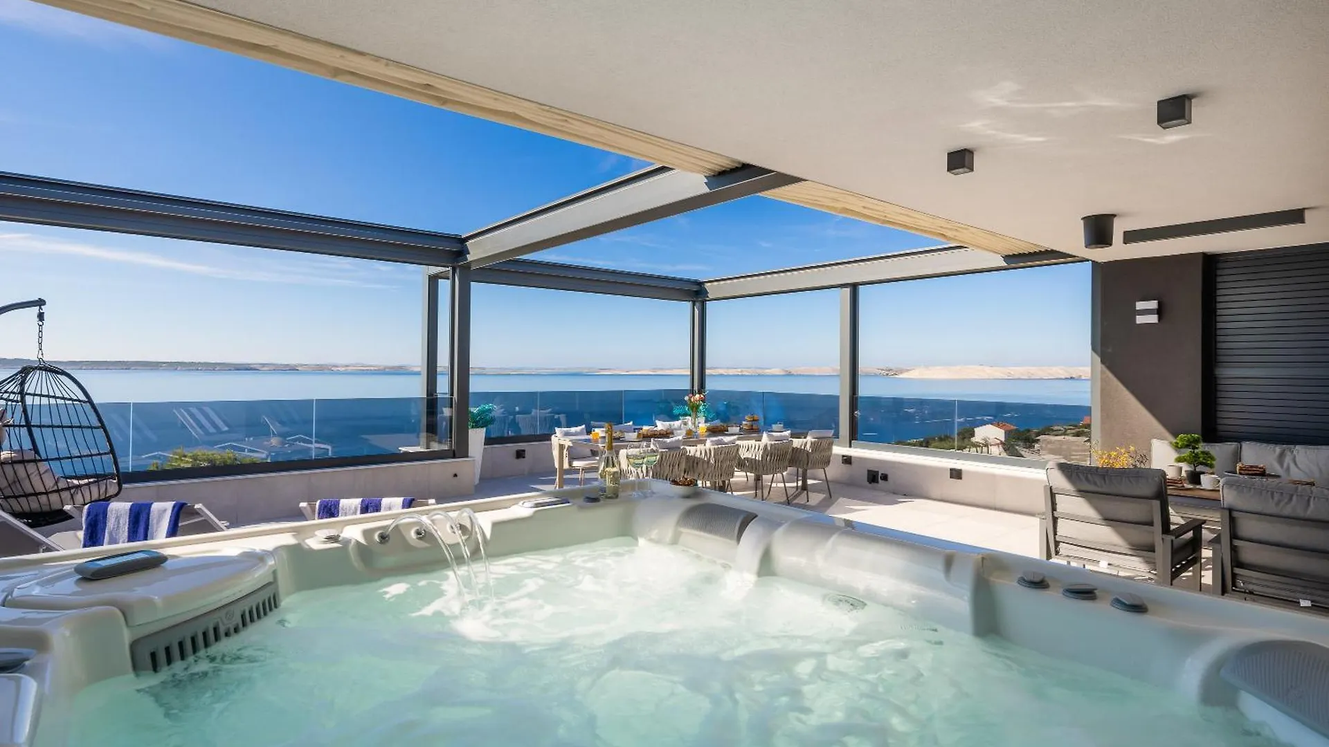 Appartamento Lavida Penthouse, With Jacuzzi And Sauna Rtina Croazia